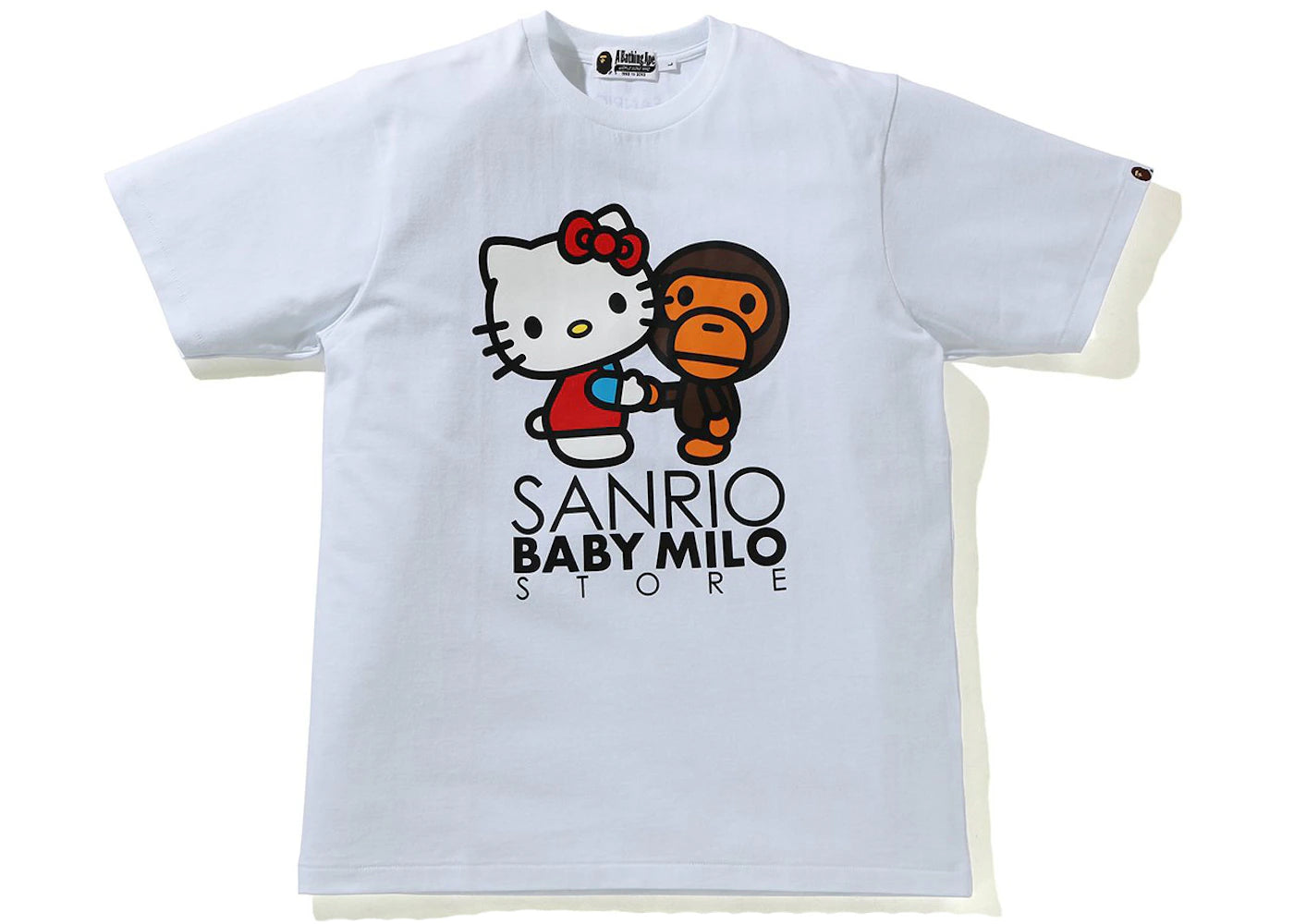 BAPE x Hello Kitty Baby Milo 3 Tee White