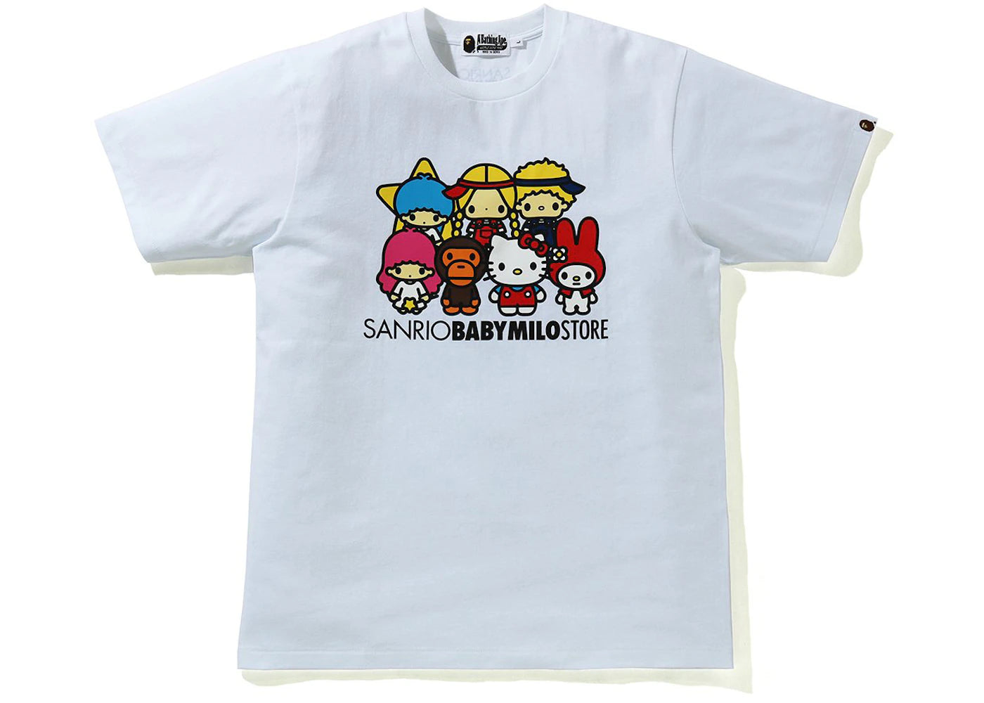 BAPE x Hello Kitty Baby Milo 4 Tee White