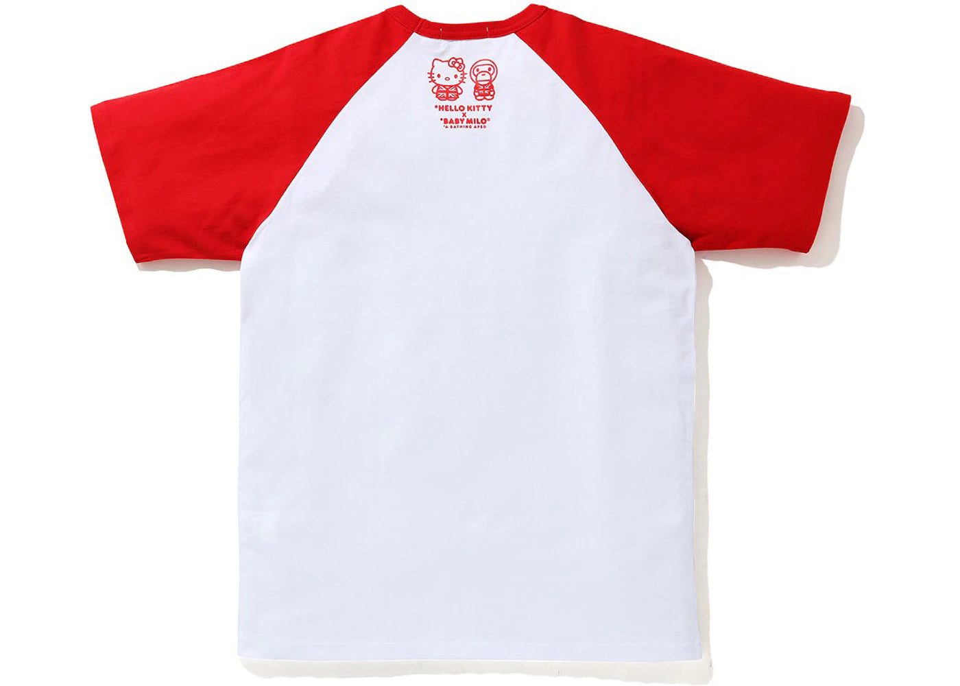 BAPE x Hello Kitty Baby Milo London Raglan Tee Red