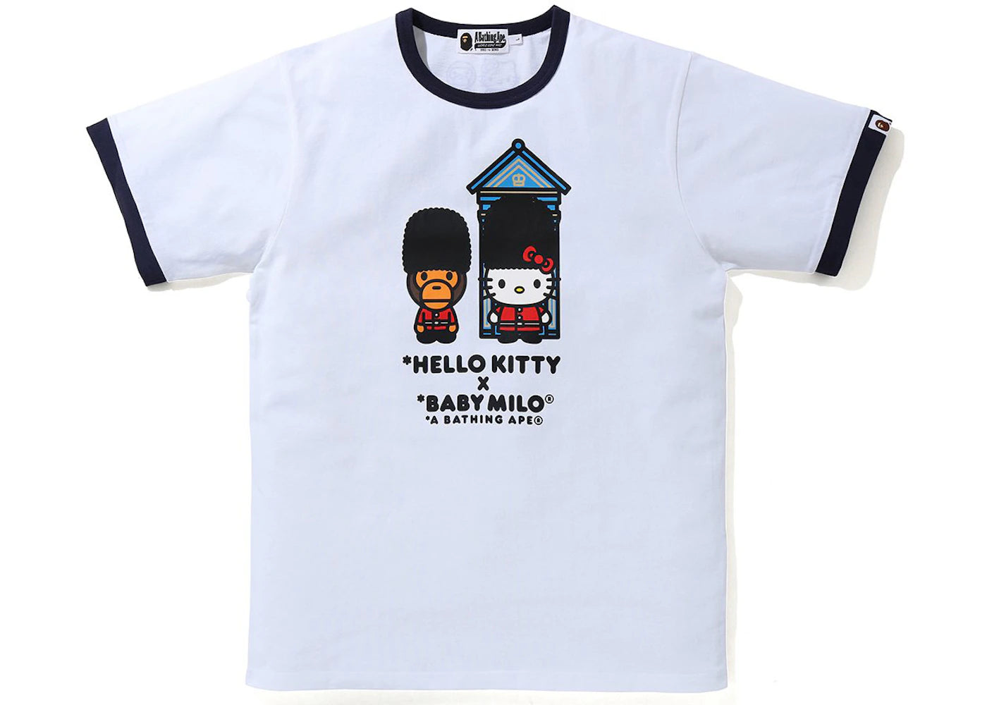 BAPE x Hello Kitty Baby Milo London Trim Tee Navy