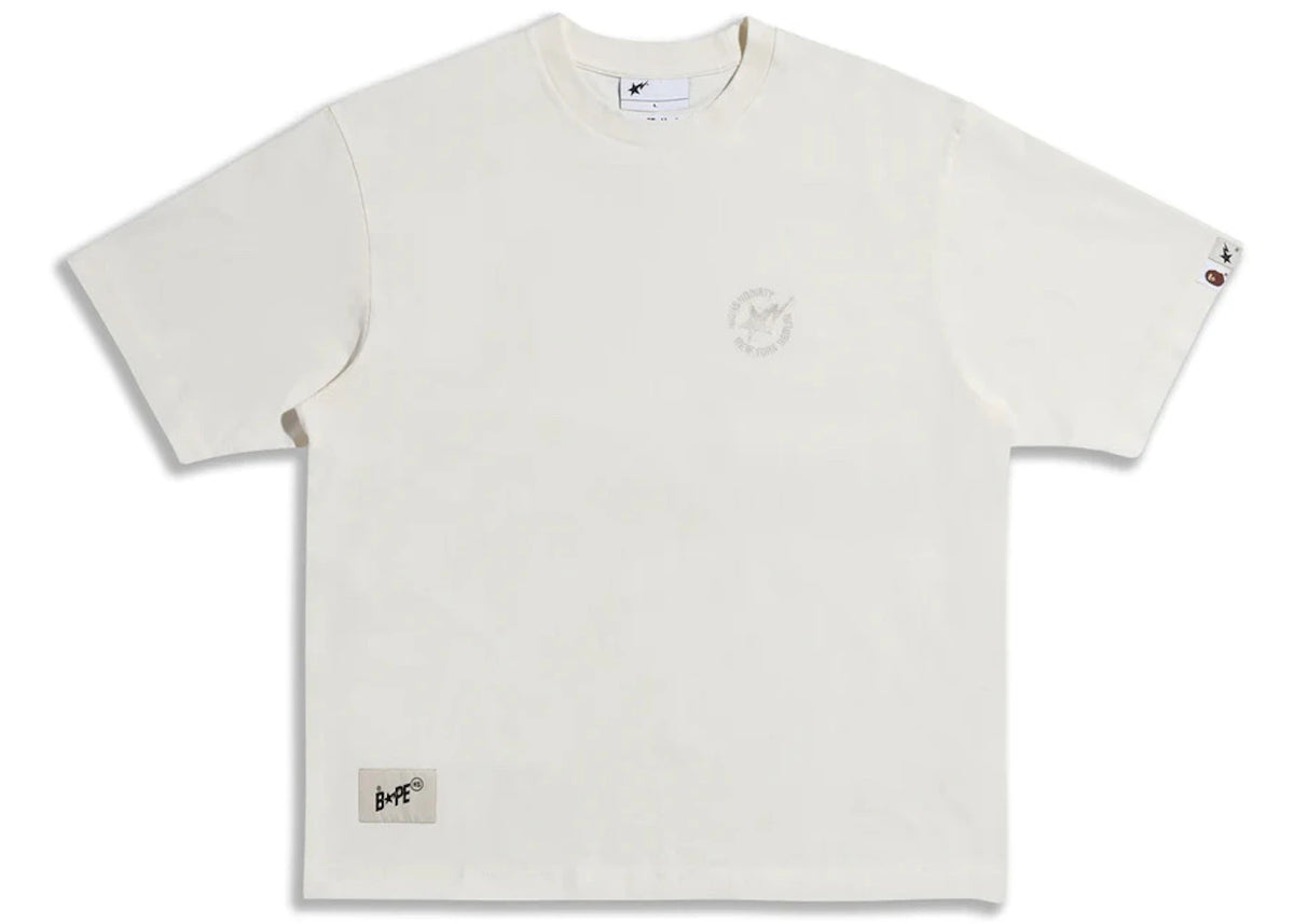 BAPE x Highsnobiety Tee Ivory
