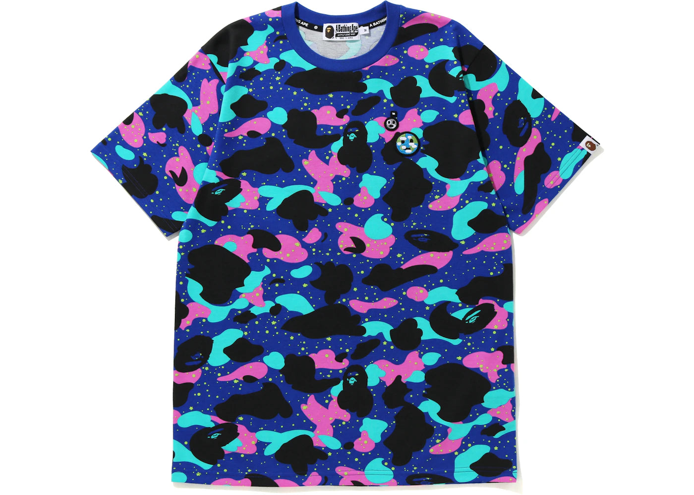 BAPE x Kid Cudi Camo Tee Multi