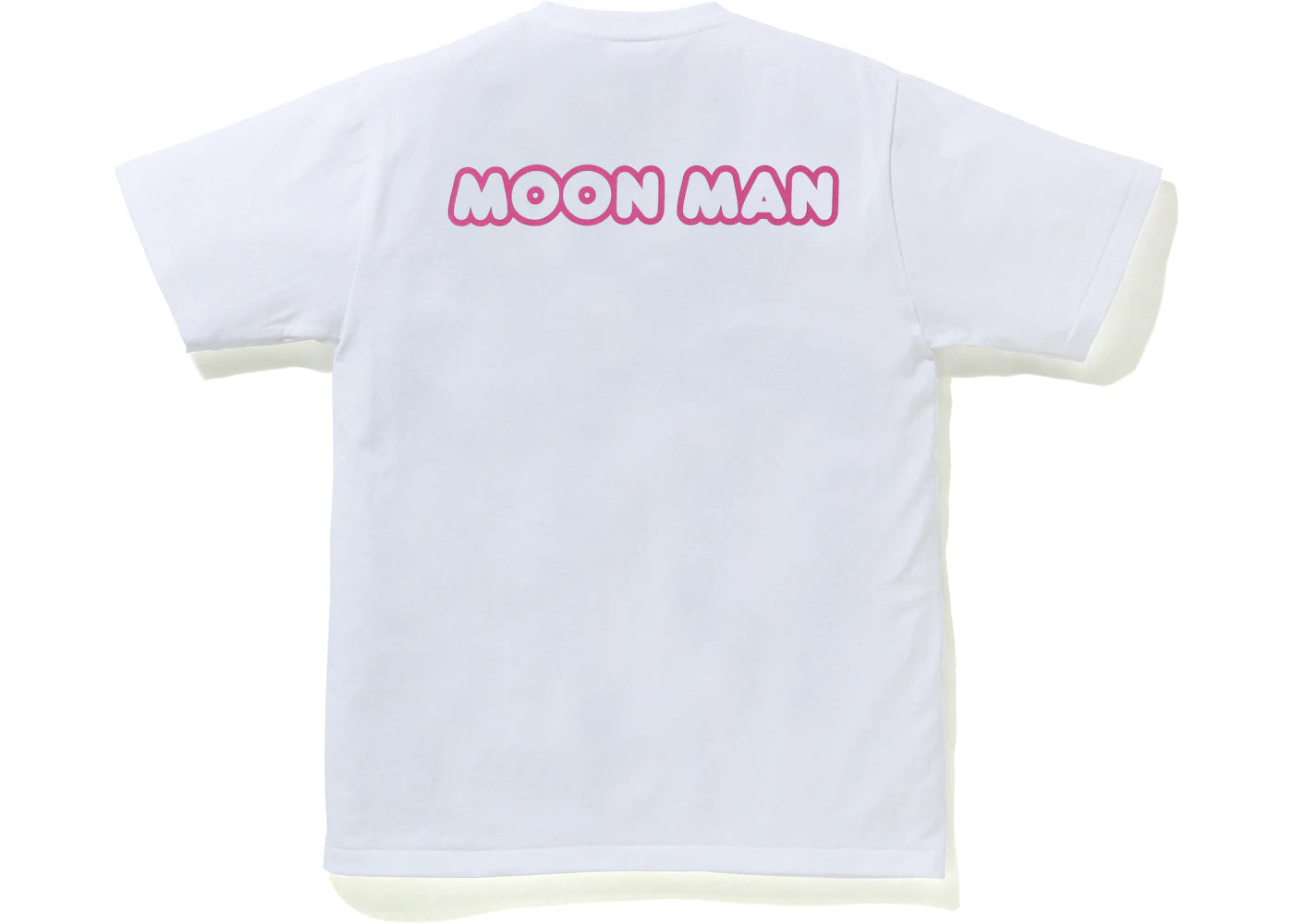 BAPE x Kid Cudi College Moon Man Tee White