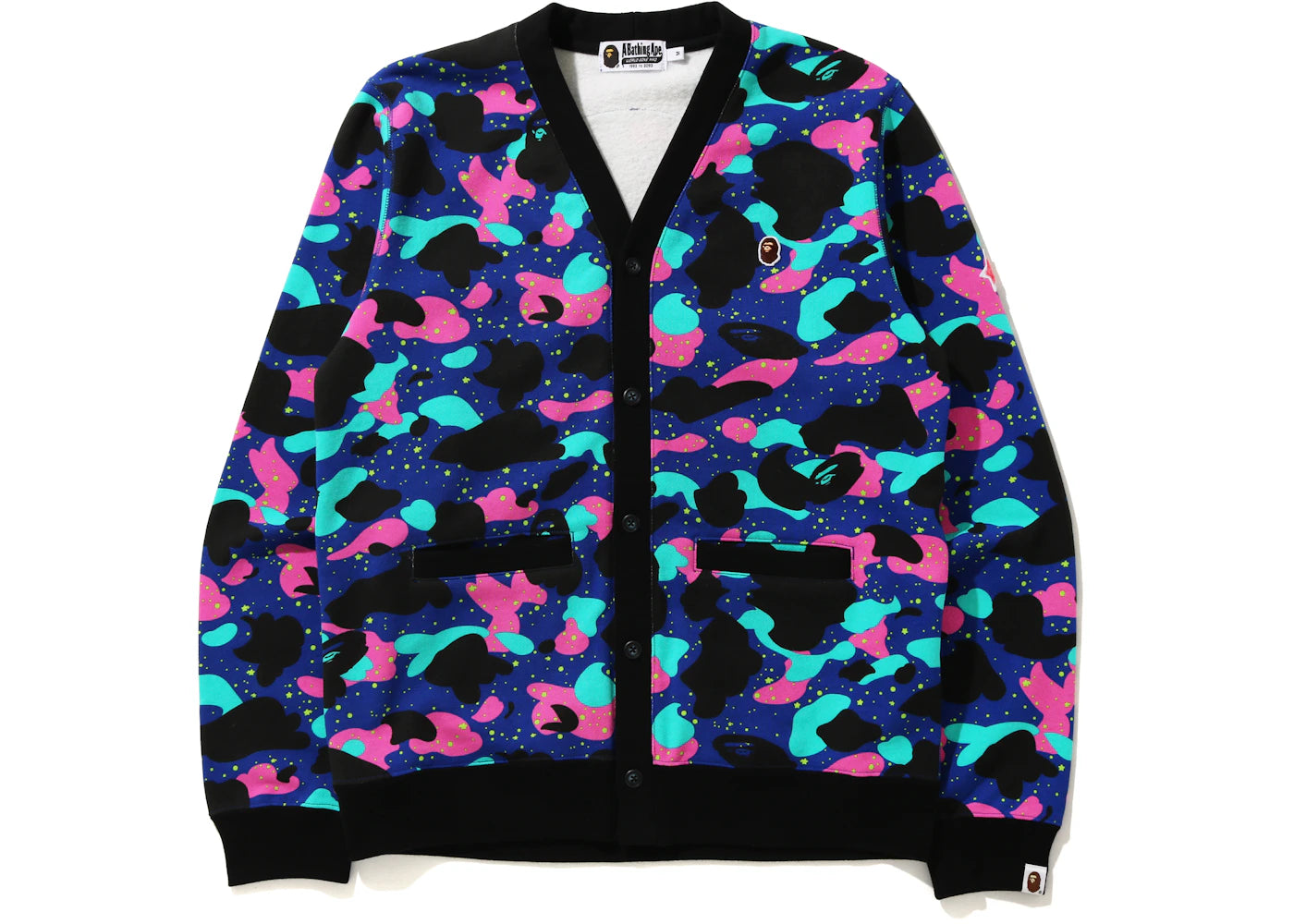 BAPE x Kid Cudi Sweat Cardigan Multi