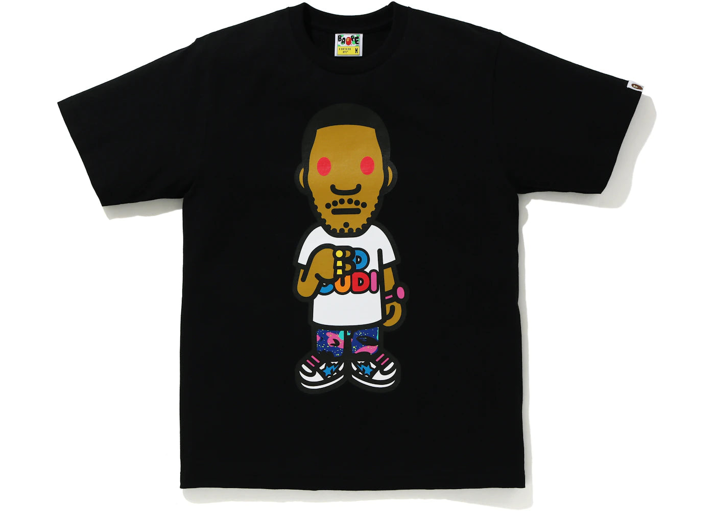 BAPE x Kid Cudi Tee Black