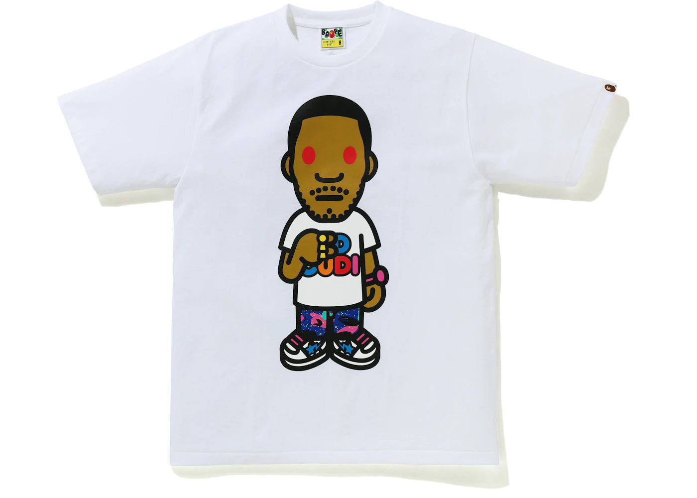 BAPE x Kid Cudi Tee White