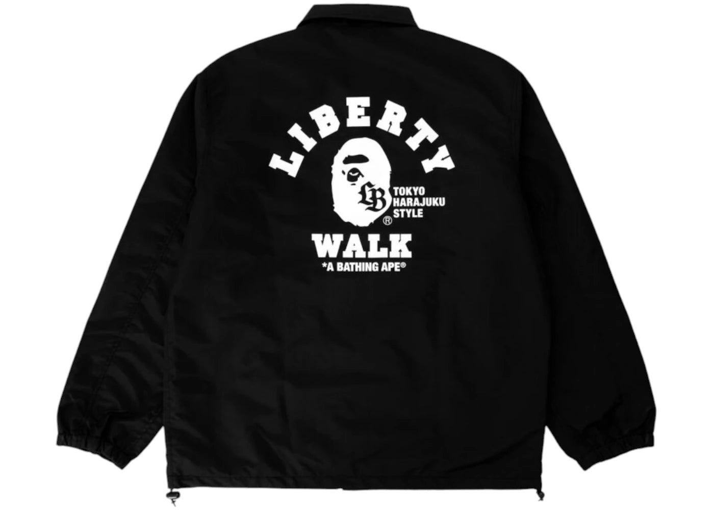 BAPE x LBWK Coach Jacket Black