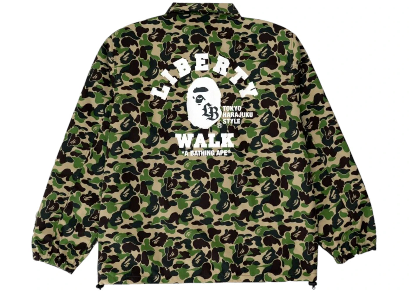 BAPE x LBWK Coach Jacket Camo – Side Kicks