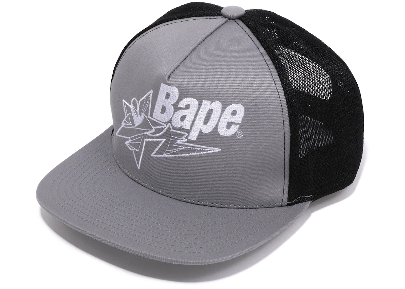BAPE x Louis De Guzman Mesh Cap Grey