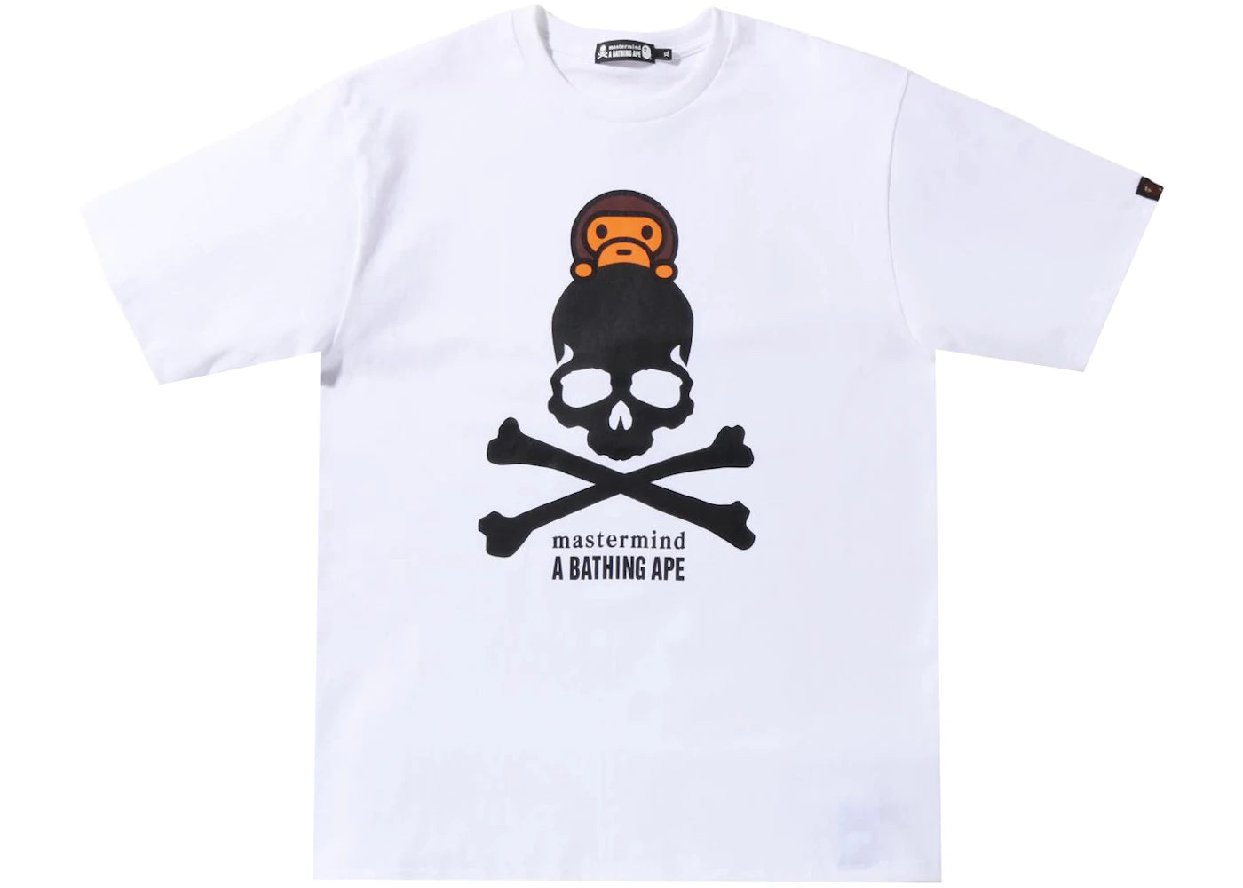 BAPE x MMJ Baby Milo Tee White