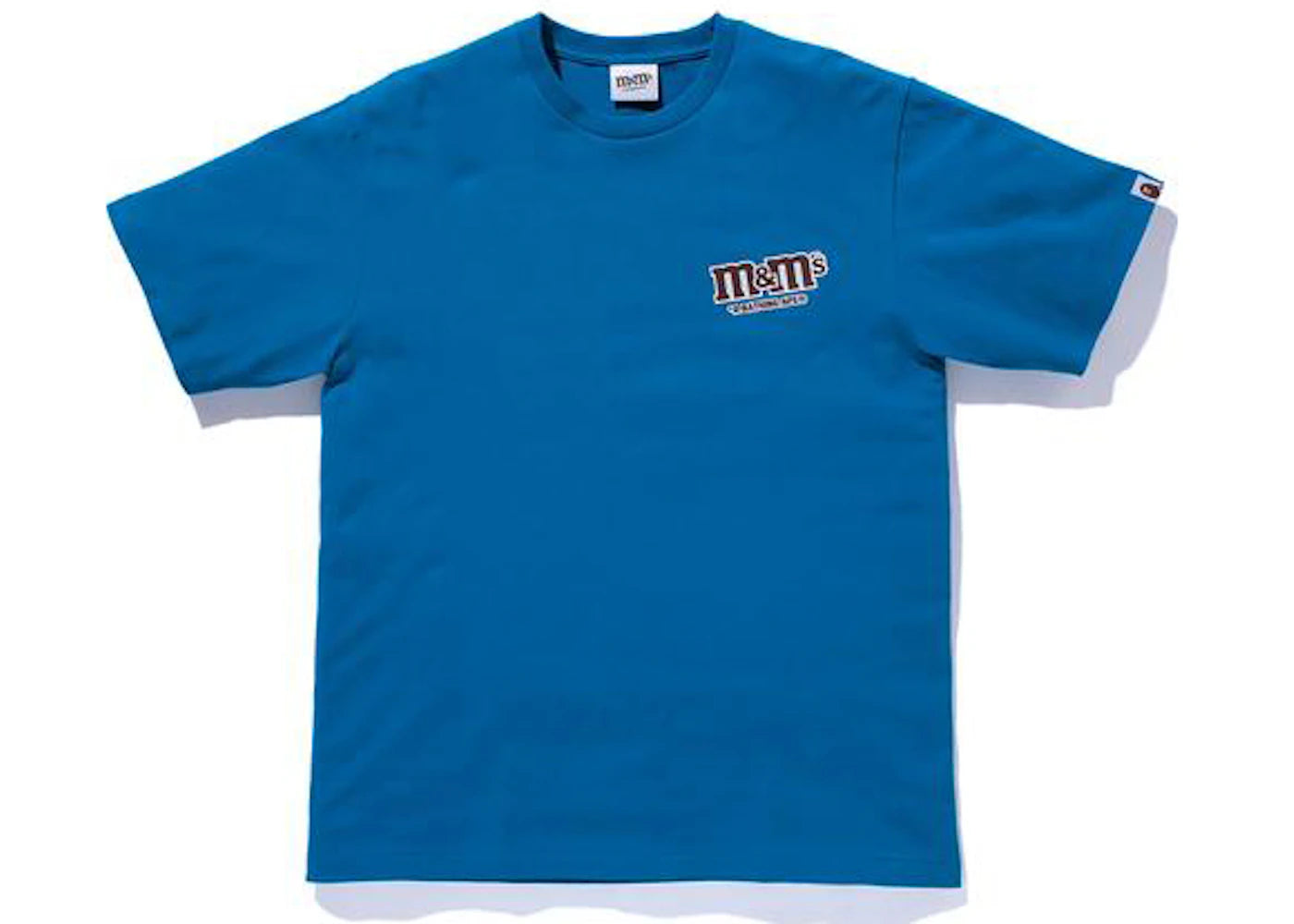BAPE x M&M's Mens Tee Blue