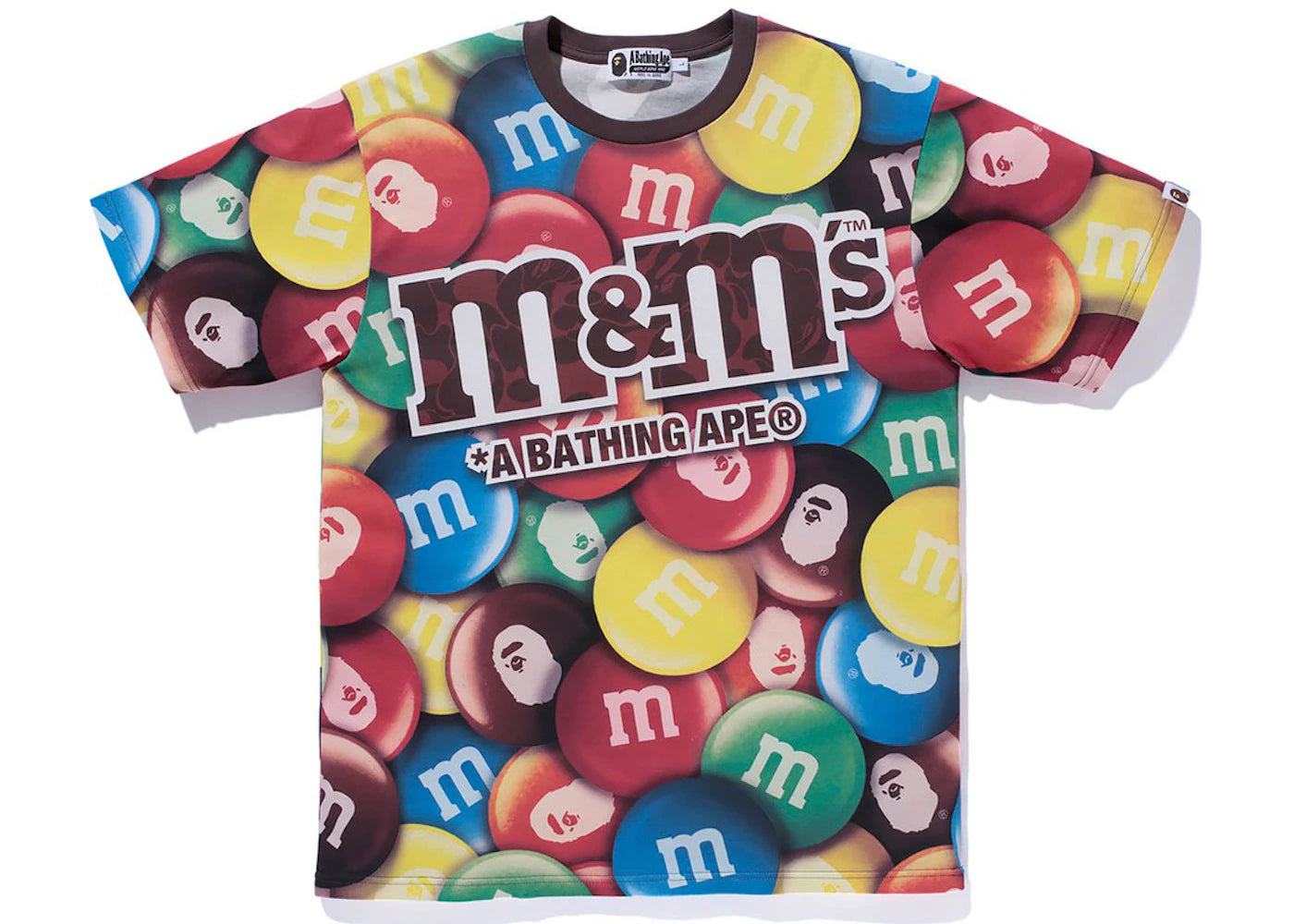 BAPE x M&M's Milk Chocolate Tee Multi