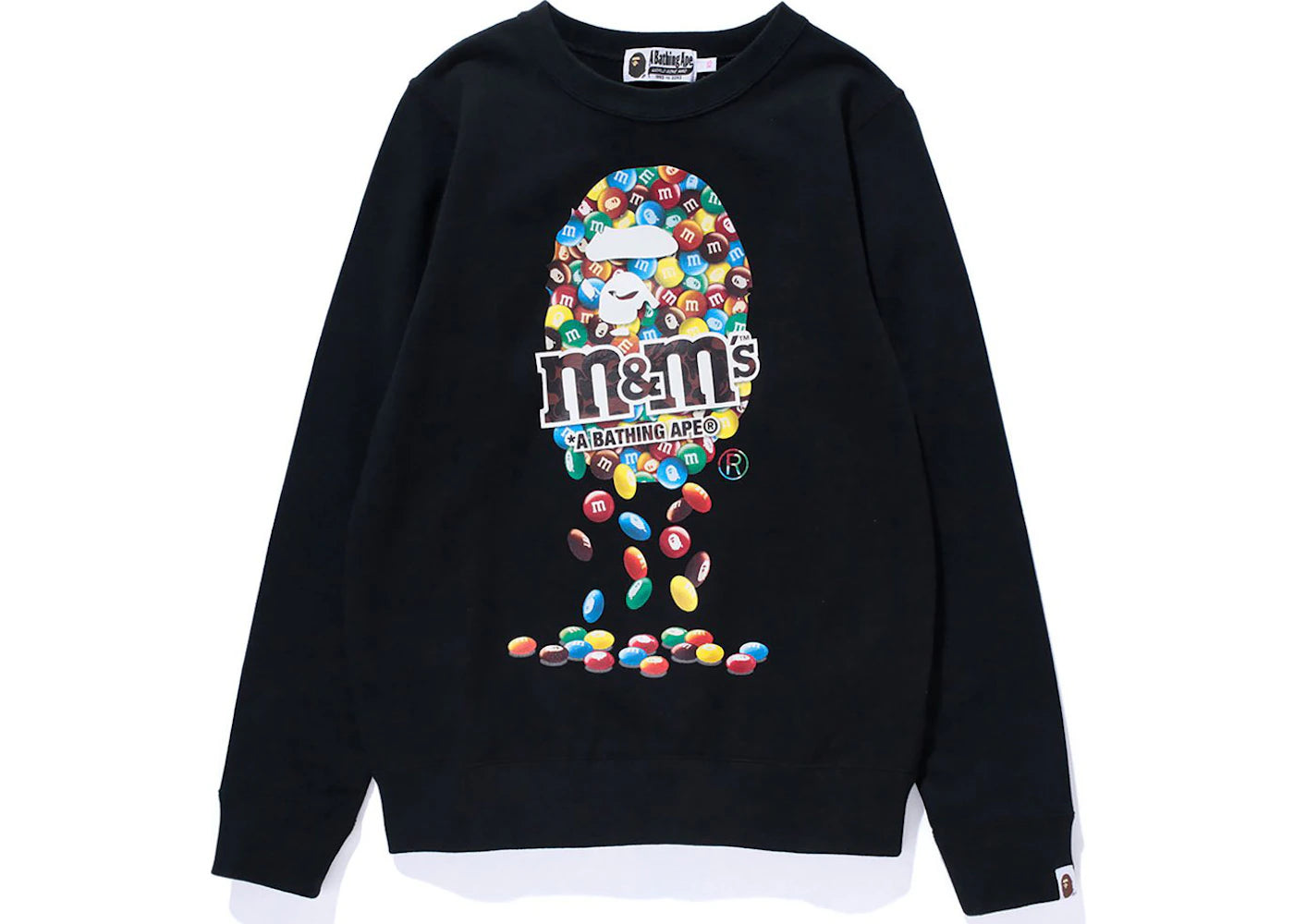 BAPE x M&M's Womens Crewneck Black