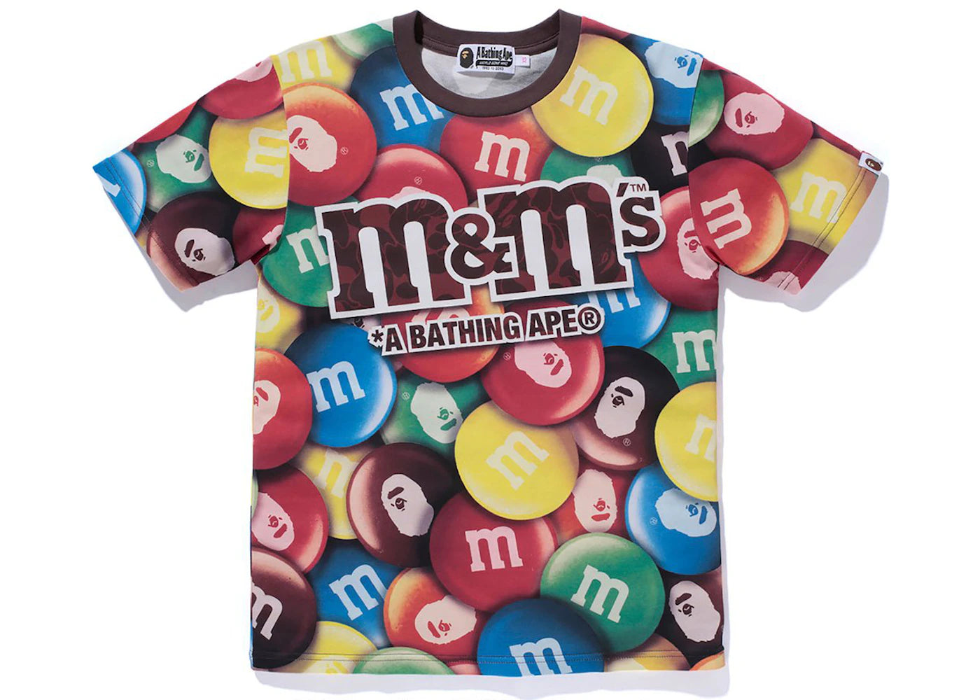BAPE x M&M's Womens Milk Chocolate Tee Multi