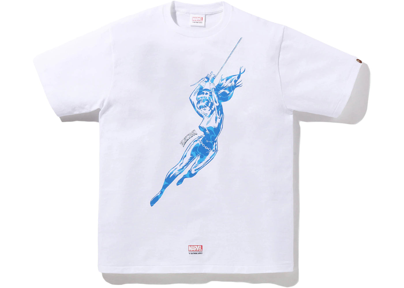 BAPE x Marvel Comics Black Widow T-Shirt White