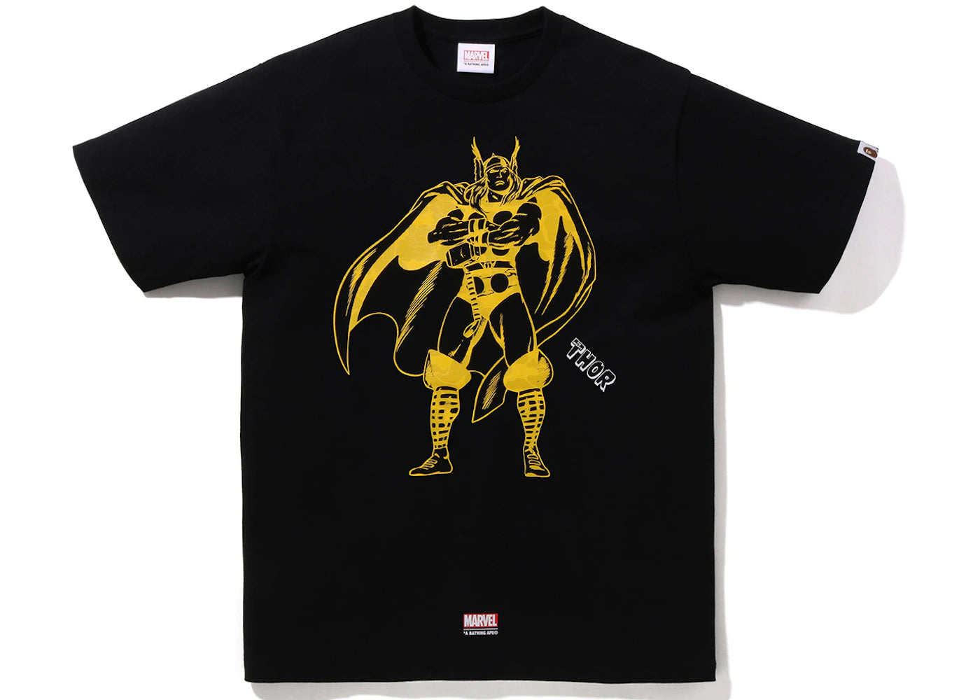 BAPE x Marvel Comics Thor T-Shirt Black