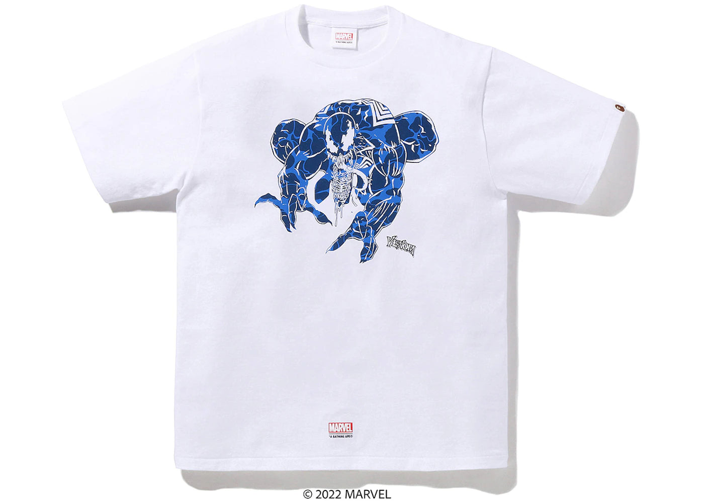 BAPE x Marvel Comics Venom Tee White