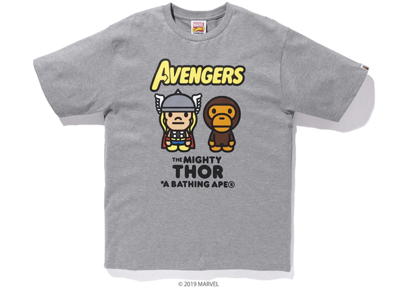 BAPE x Marvel Milo Mighty Thor Tee Grey