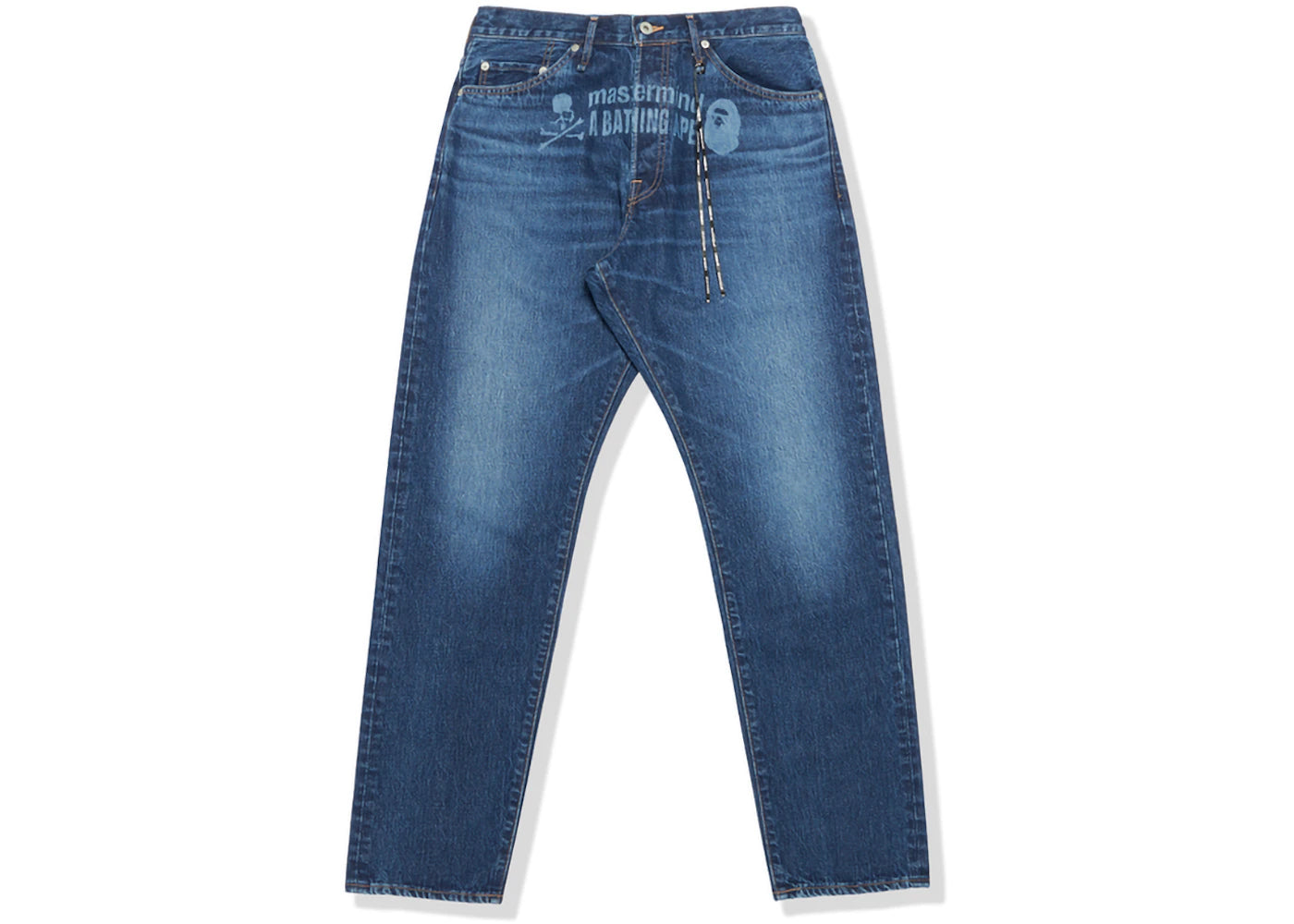 BAPE x Mastermind 11th Anniversary Denim Pants Blue Indigo