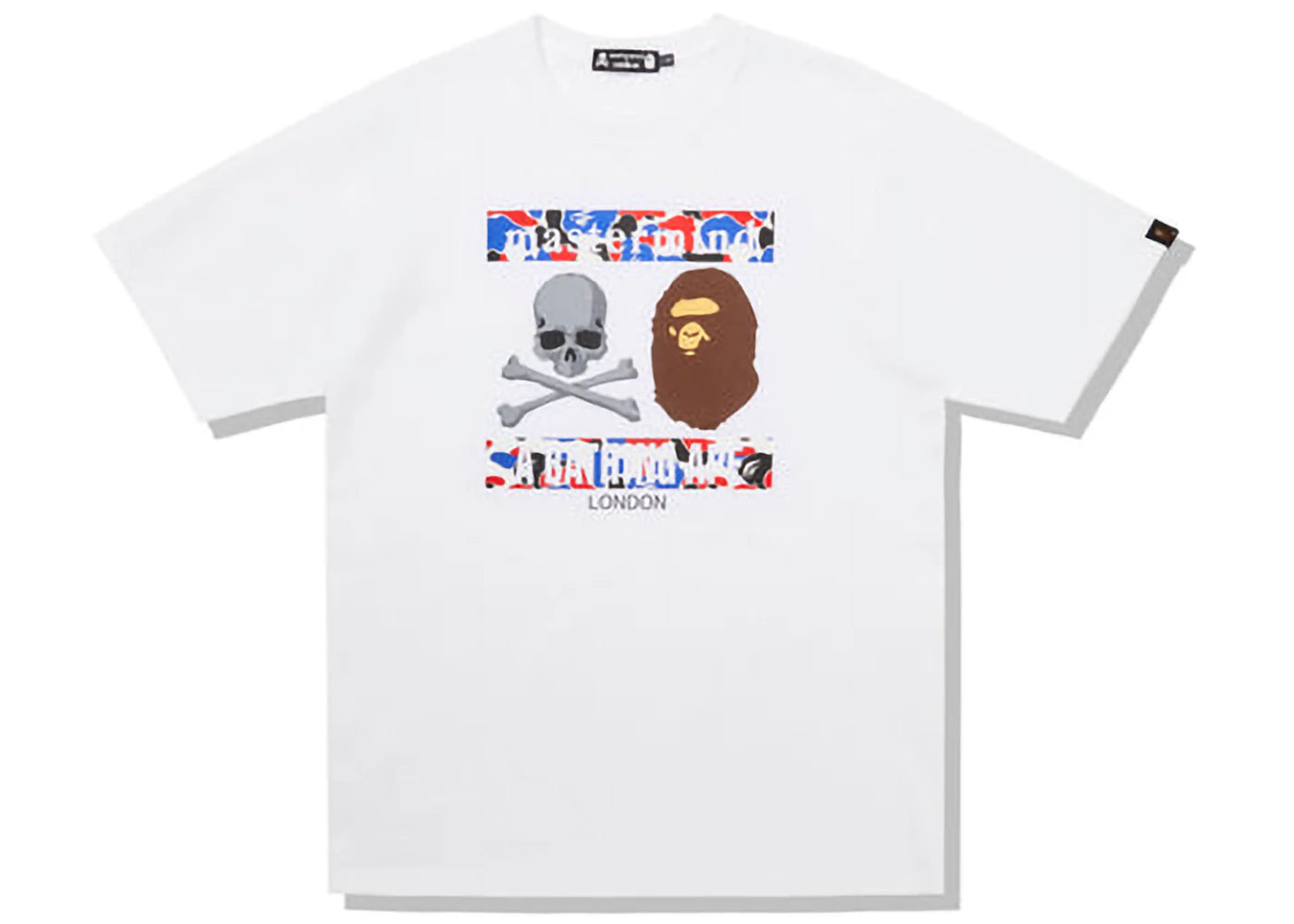 BAPE x Mastermind Bape Store London Tee White