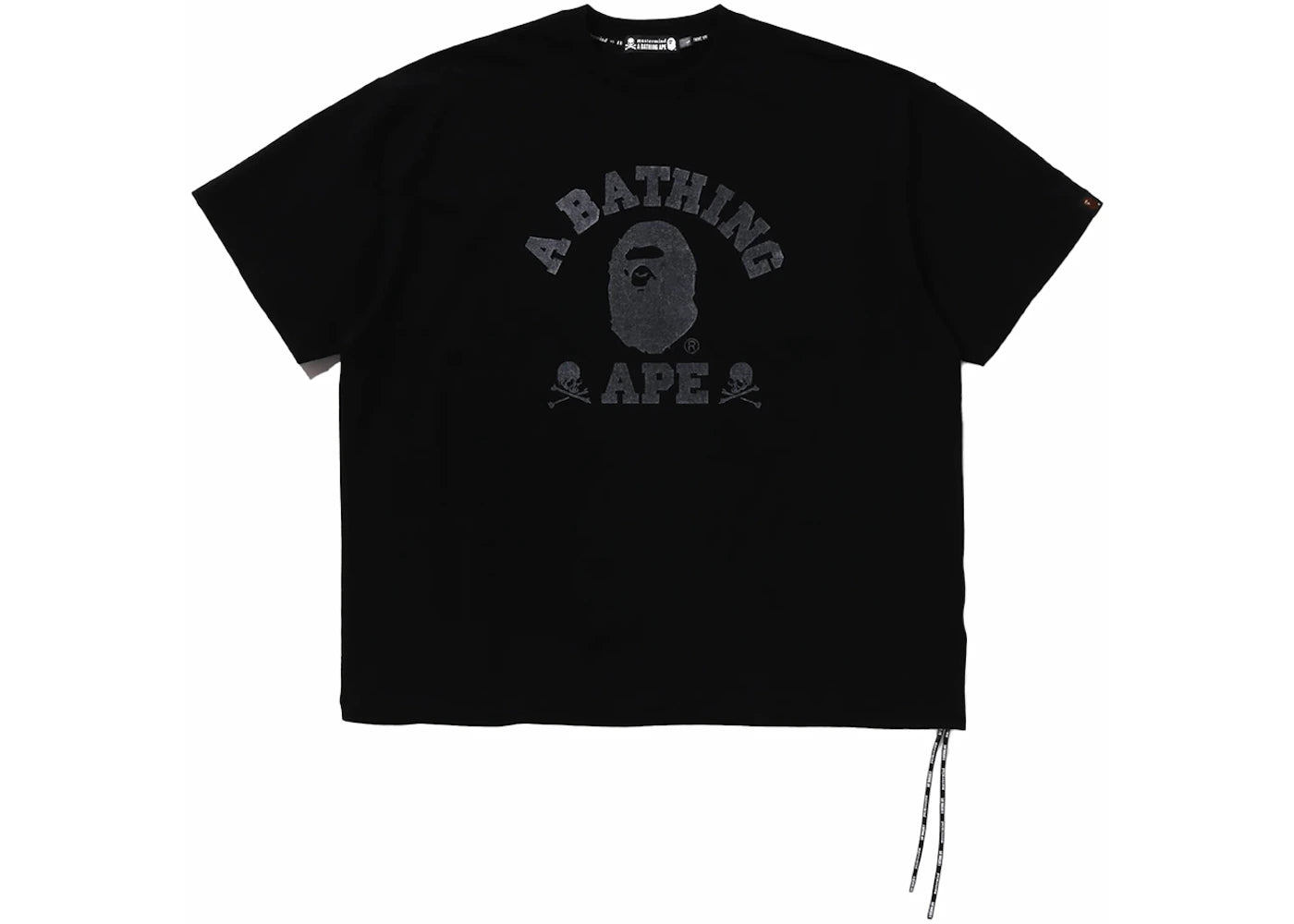 BAPE x Mastermind College Relaxed Fit Tee Black