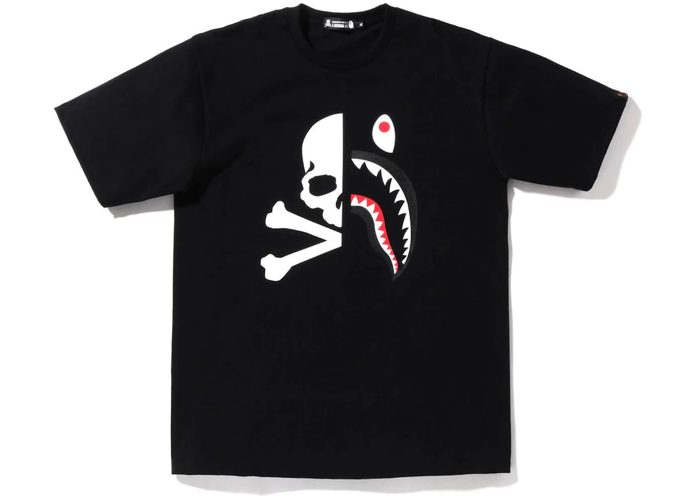 BAPE x Mastermind Half Shark MMB Tee Black