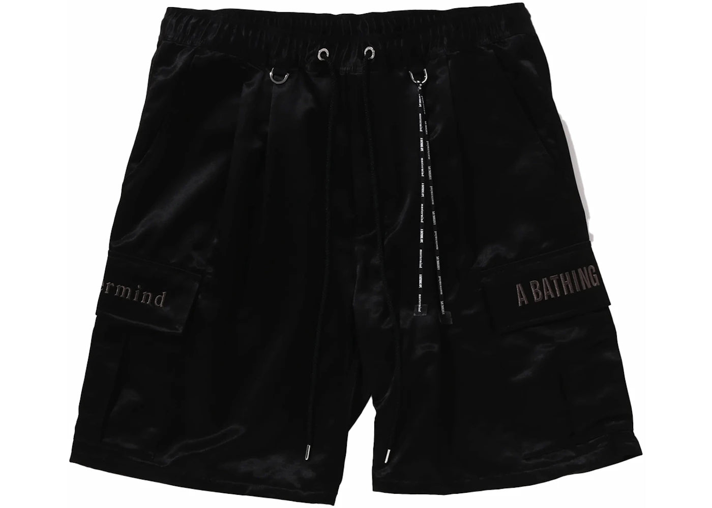 BAPE x Mastermind Satin Short Black