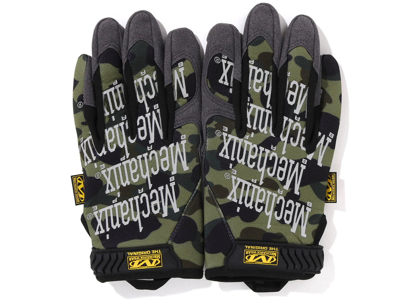 BAPE x Mechanix Glove Green