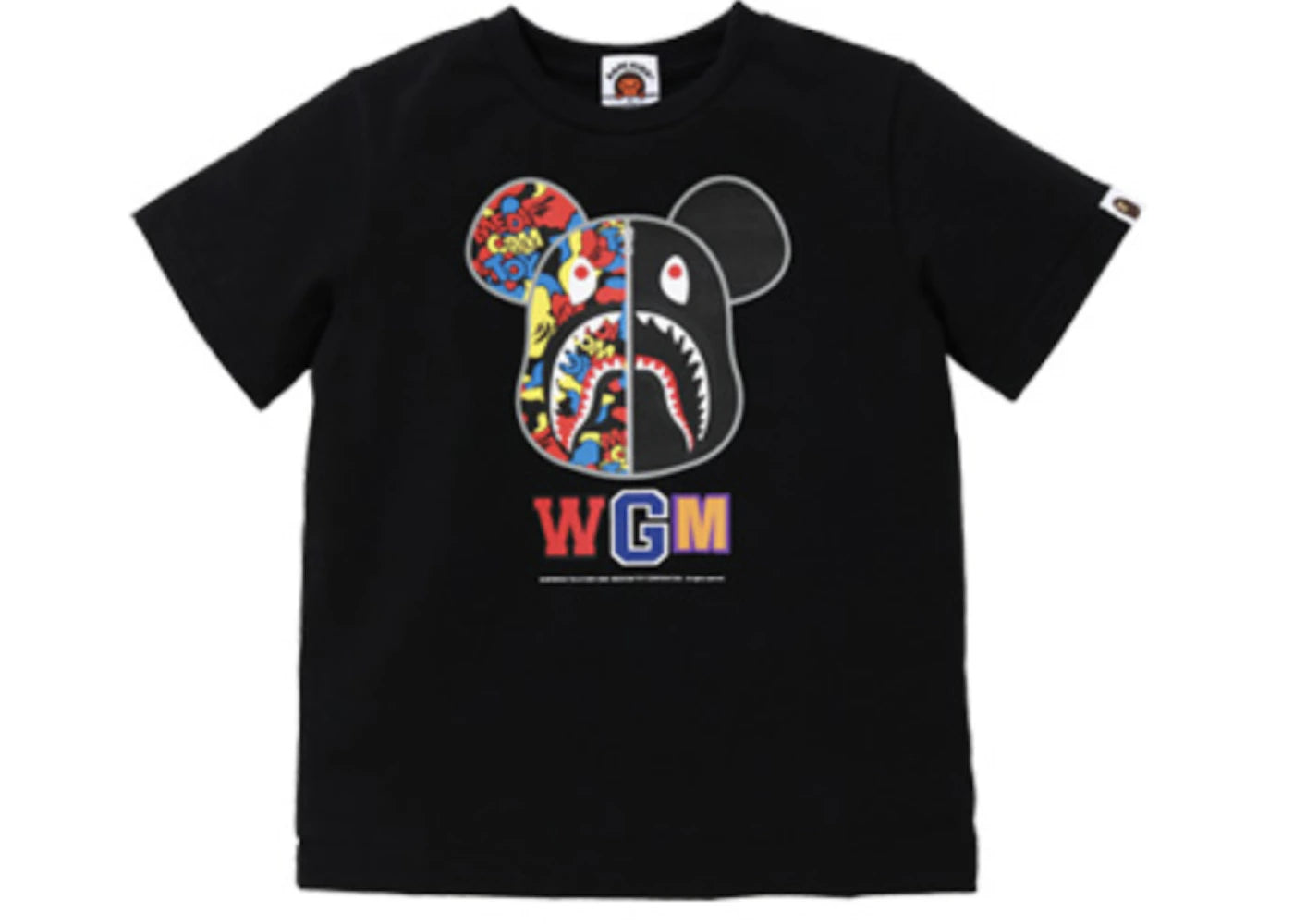 BAPE x Medicom Toy Bear (Kids) Tee (FW20) Black