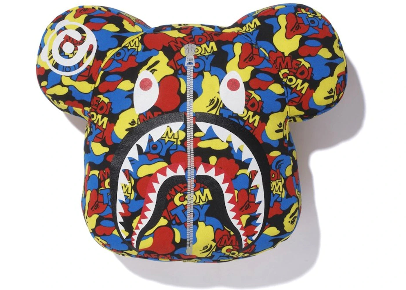 BAPE x Medicom Toy Camo Bear Pillow Multi