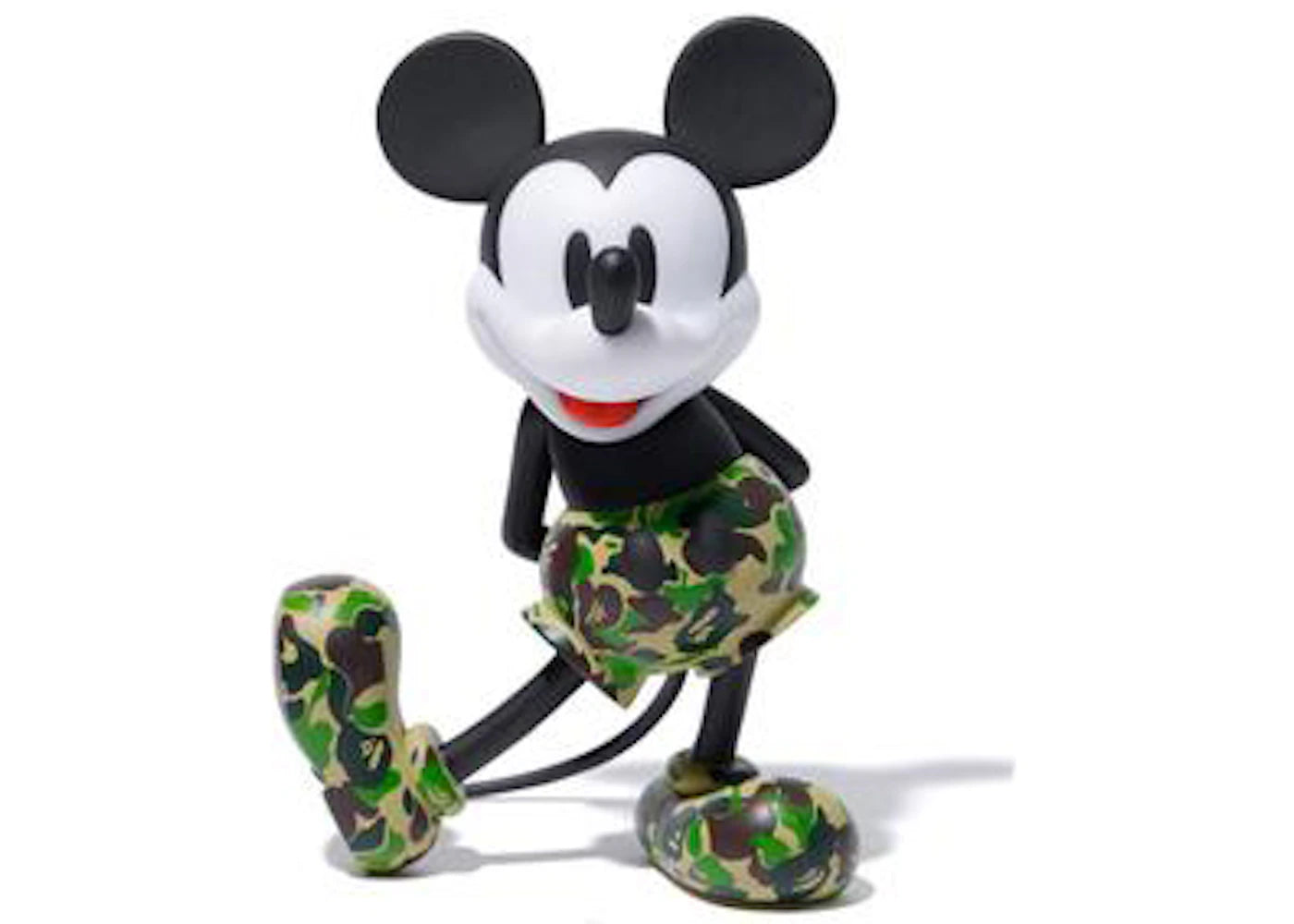 BAPE x Mickey Mouse 90th Anniversary Figure Multi Camo