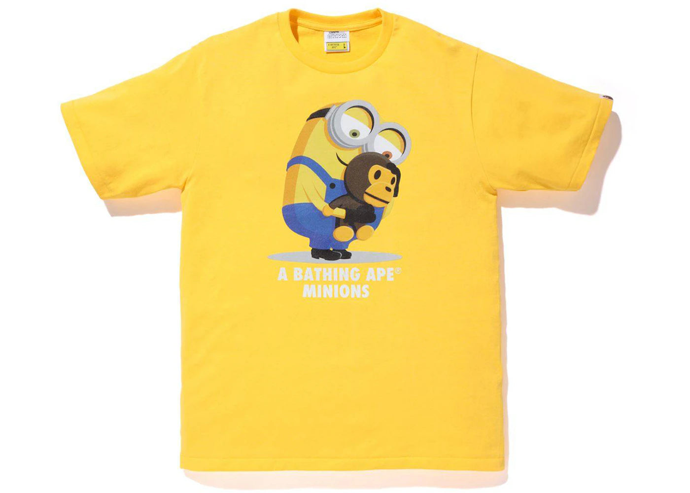 BAPE x Minions 08 Tee Yellow