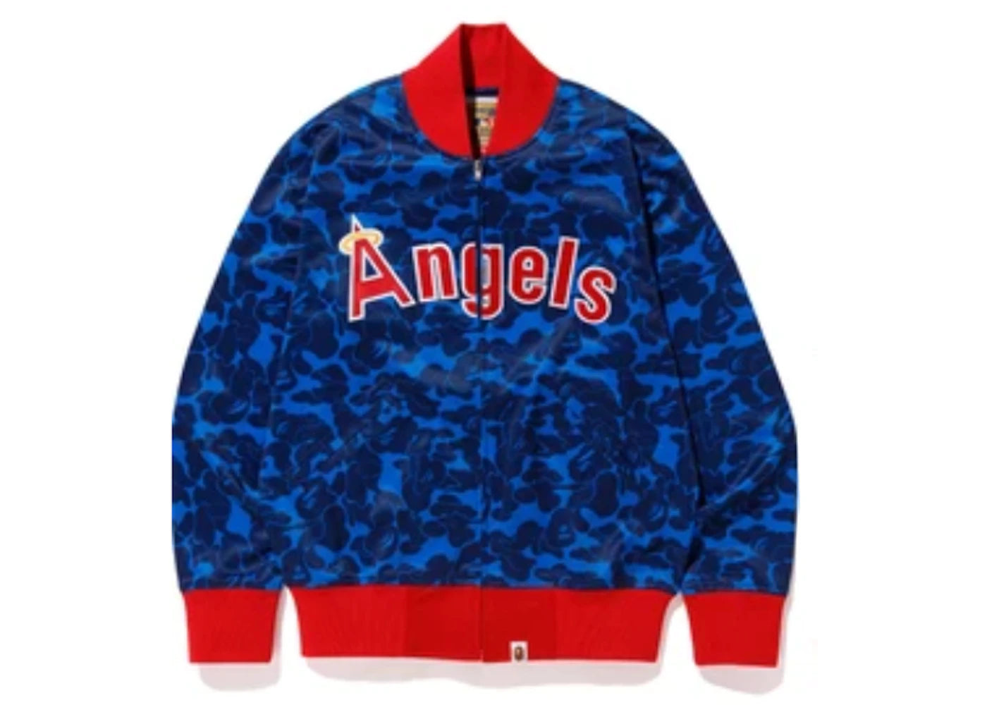 BAPE x Mitchell & Ness Angels Jacket Blue
