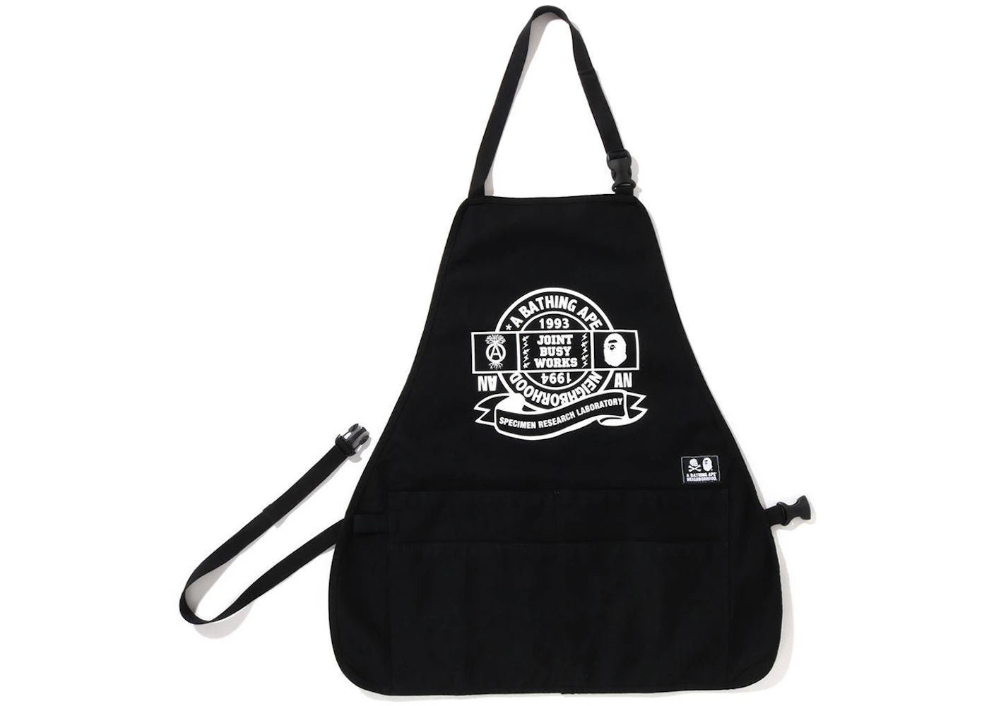 BAPE x Neighborhood Apron Black