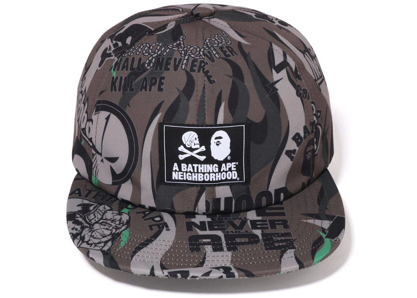 BAPE x Neighborhood Cap Green