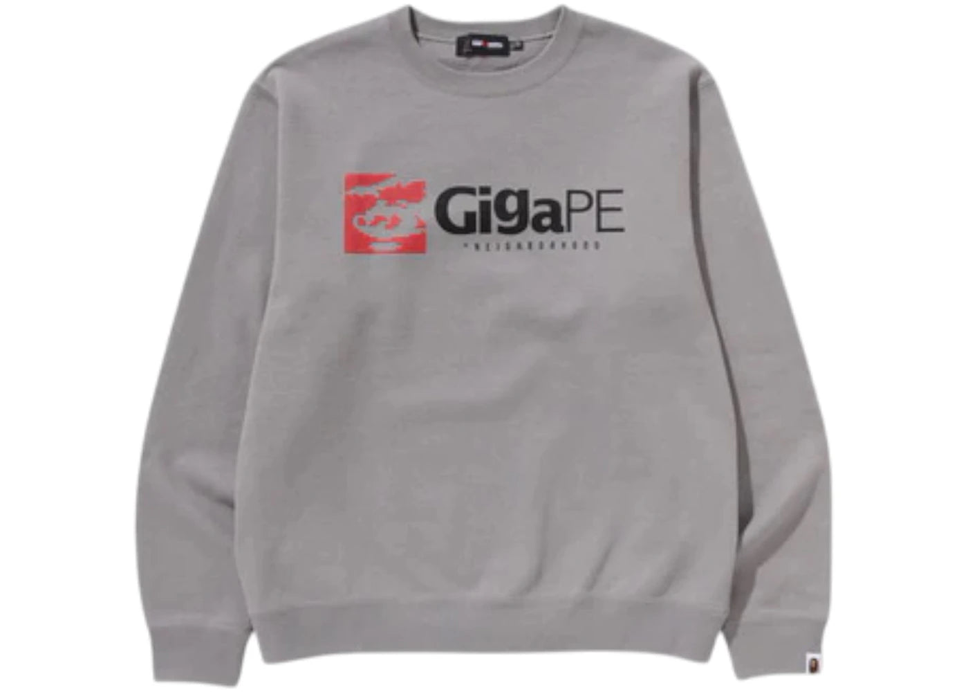 BAPE x Neighborhood Gigape Crewneck Grey