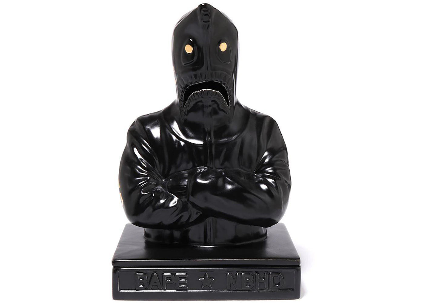 BAPE x Neighborhood Shark Incense Chamber Black Gold