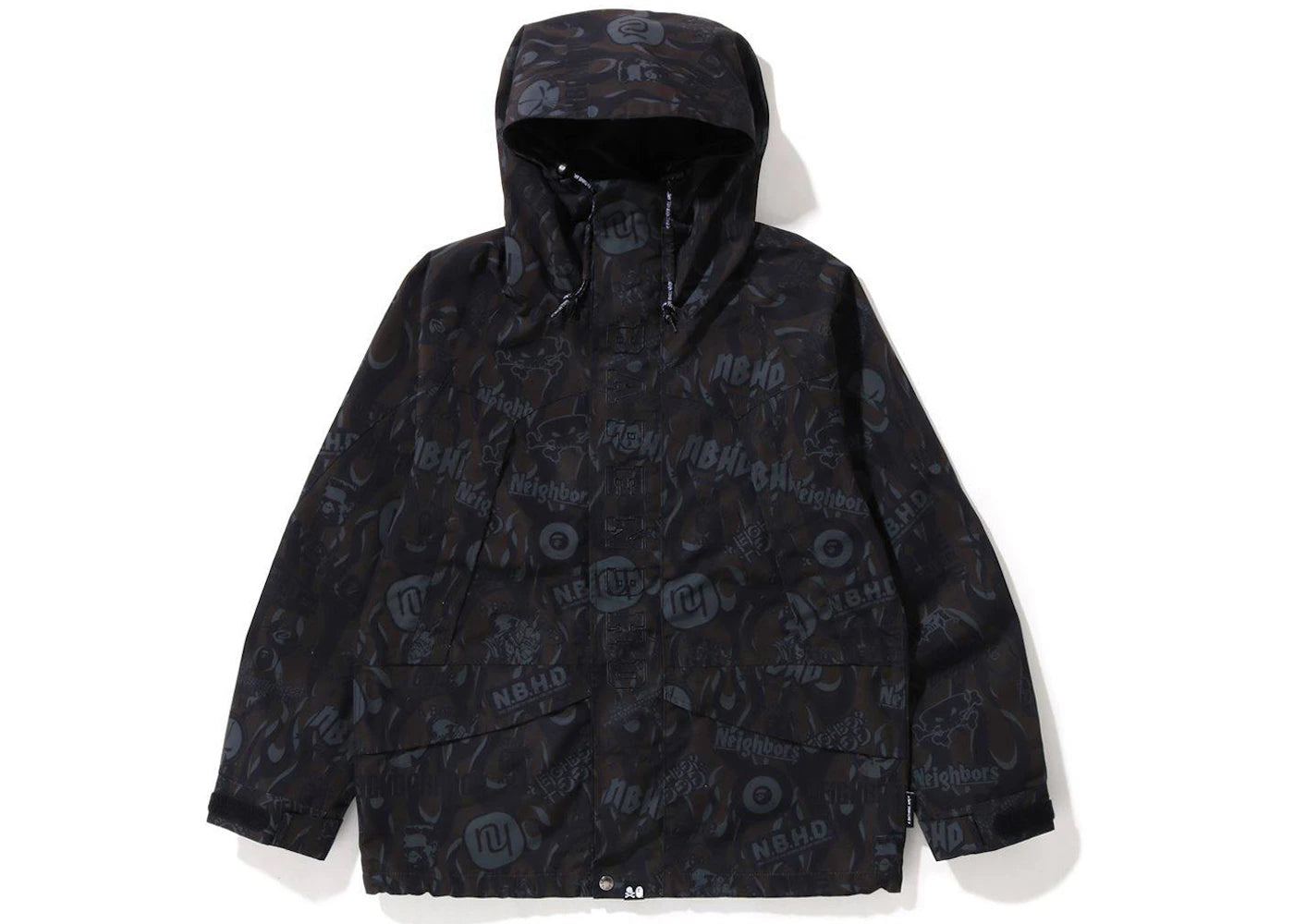 BAPE x Neighborhood Snowboard Jacket Black