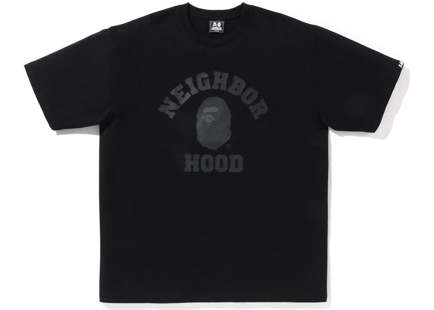 BAPE x Neighborhood Tee Black
