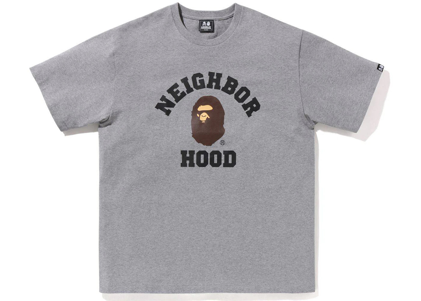 BAPE x Neighborhood Tee Grey