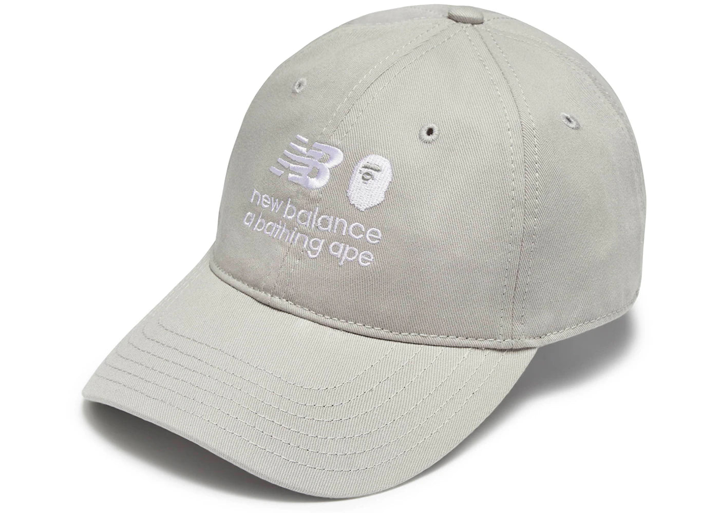 BAPE x New Balance Panel Cap Grey