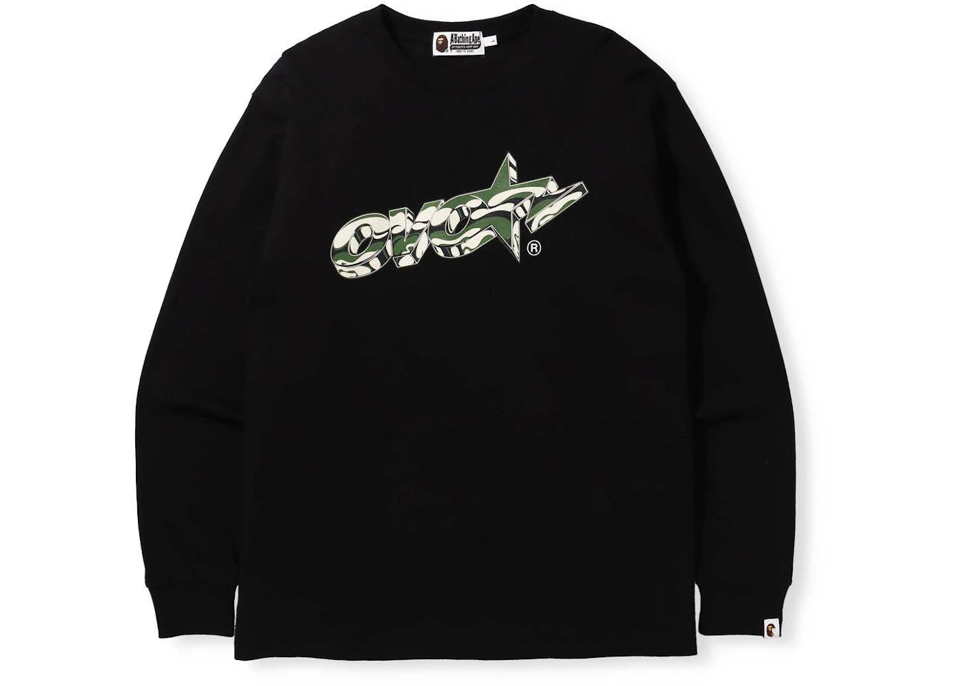BAPE x OVO L/S T-shirt Black