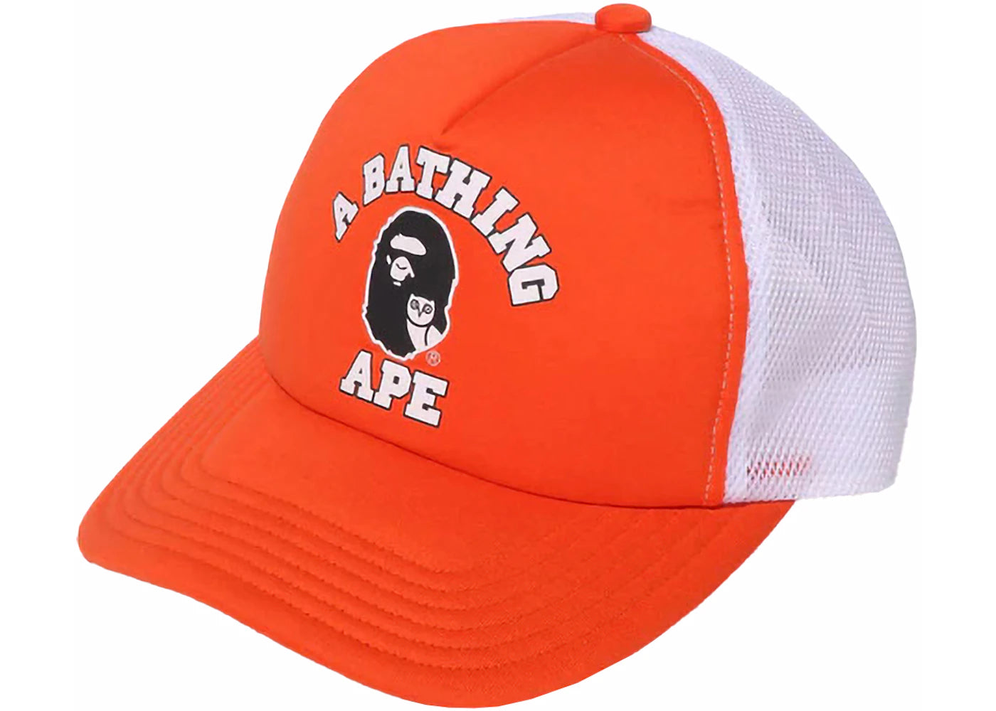 BAPE x OVO Mesh Cap Orange