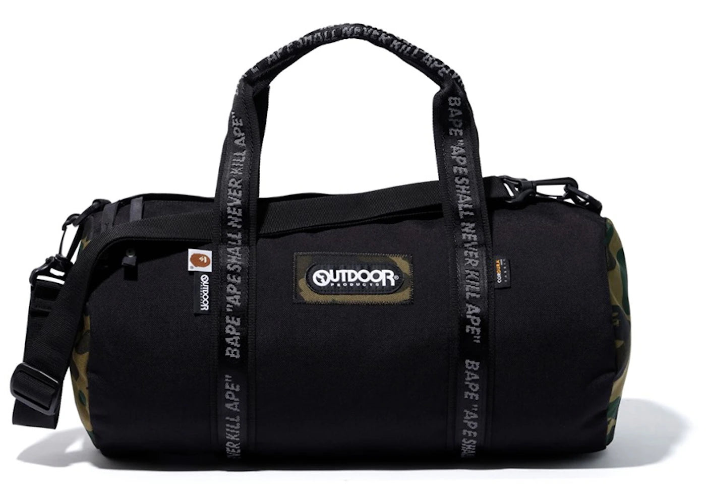 BAPE x Outdoors Products Drum Bag Black