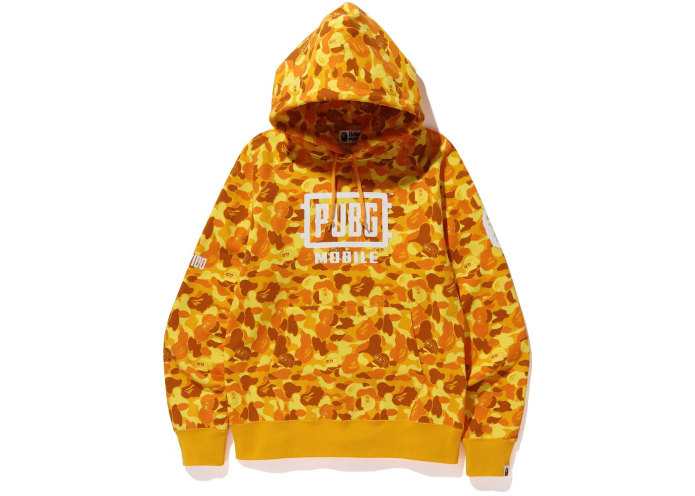 BAPE x PUBG Pullover Hoodie Orange