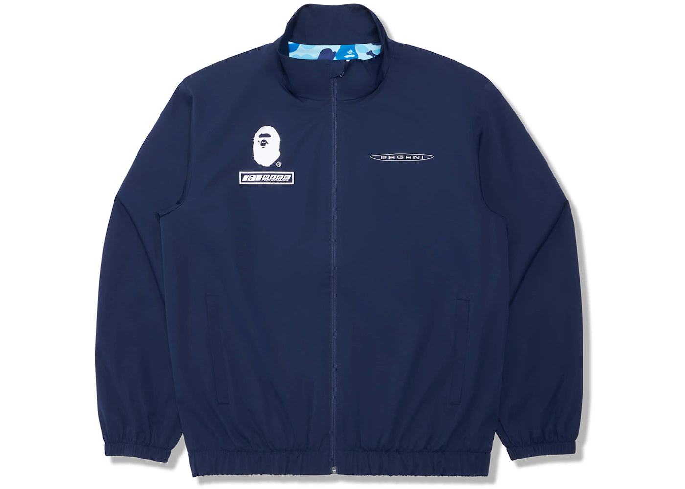BAPE x Pagani Jacket Navy Blue ABC Camo