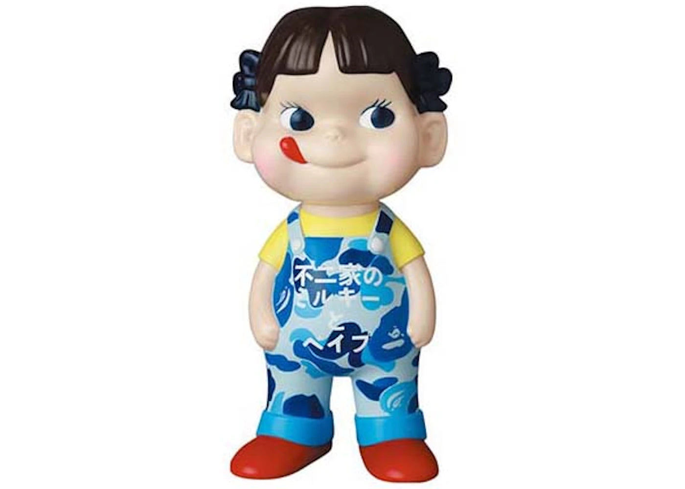 BAPE x Peko-chan Fujiya Soft Vinyl Figure Blue