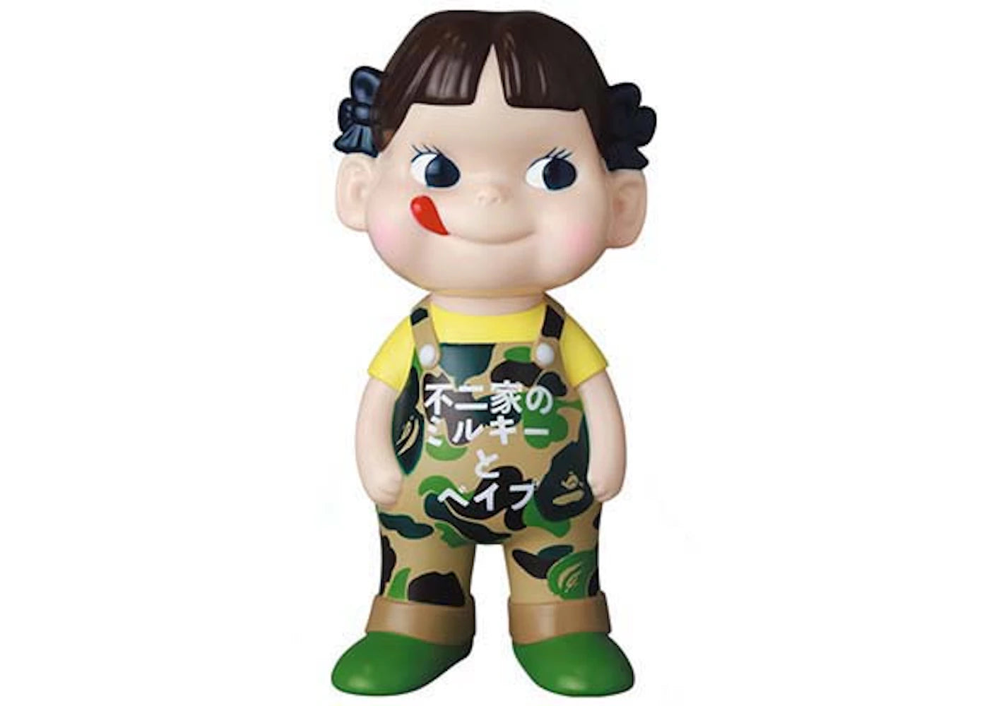 BAPE x Peko-chan Fujiya Soft Vinyl Figure Green