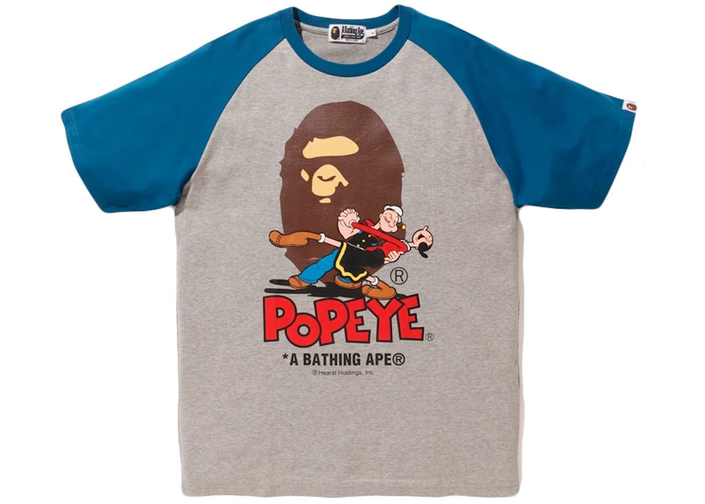 BAPE x Popeye Raglan Tee Navy