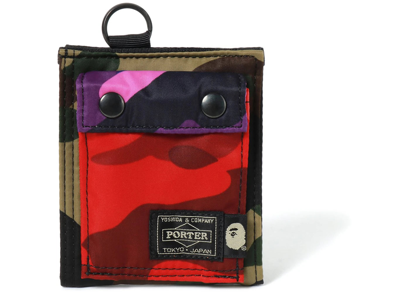 BAPE x Porter Mix Camo Wallet Multi